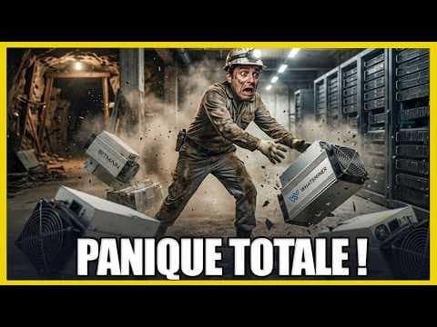 Les Mineurs en PANIQUE ! Le point pivot a été atteint ! ils basculent vers l'IA !