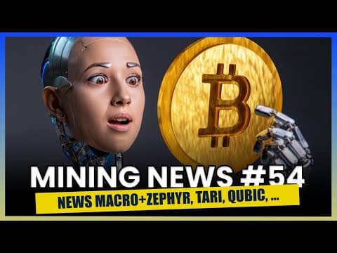 Mining news 54! Tari,  Qubic, zephyr + lolminer hacké ?