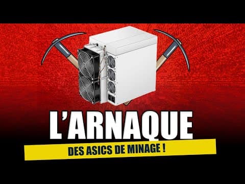 l'ARNAQUE des ASIC de MINAGE ! ALEO, KASPA, RADIANT, ALEPHIUM, etc ...
