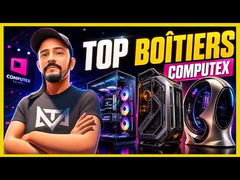 J’ai jugé les 7 boîtiers PC les plus FOUS du Computex… certains abusent
