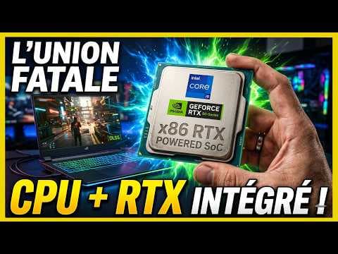 AMD est FOUTU ! Intel prépare un CPU avec RTX intégré (le futur du PC gaming?)