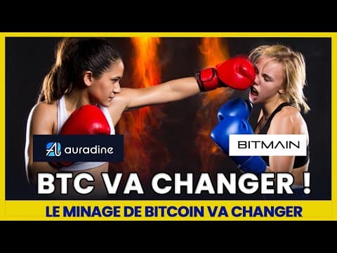 Le MINAGE de Bitcoin va CHANGER pour TOUJOURS ! Auradine met une énorme claque a Bitmain !