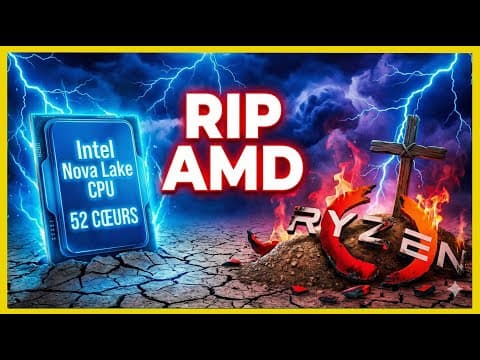 INTEL NOVA LAKE : La DINGUERIE à 52 CŒURS qui va mettre AMD en PLS 🥶