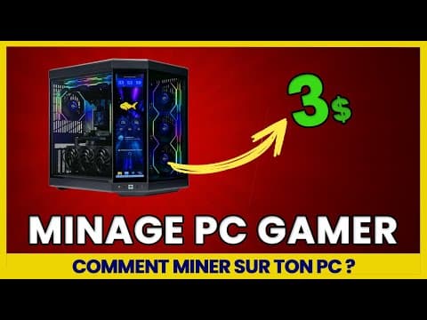 Comment MINER avec un PC GAMER ? Tuto DEBUTANT minage IA et Crypto