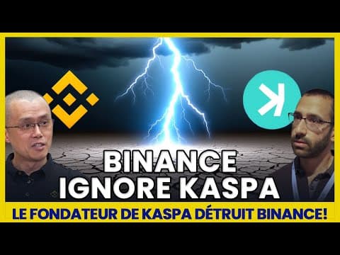 Pourquoi​‍​‌‍​‍‌ Binance Ignore Kaspa? La crypto est devenue un casino ​‍​‌‍​‍‌géant ?