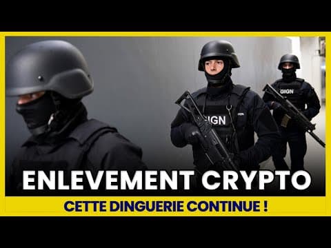 Encore un enlèvement Crypto ! Cette folie continue !