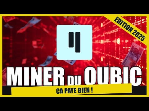 MINER du QUBIC en 2025: ca paye ! minage cpu rentable