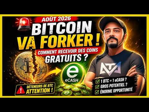 1 BTC = 1 eCash : Comment toucher LE JACKPOT en Août 2026 + comment ne pas perdre de BTC