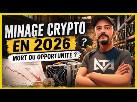 Le minage crypto est-il MORT en 2026 ? (réponse honnête)