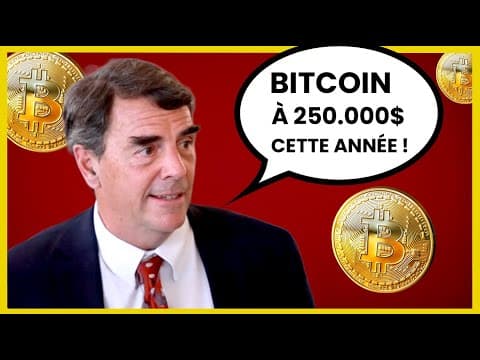 Bitcoin à 250 000 $ en 6 Mois ? Le Milliardaire Tim Draper Révèle Pourquoi C'est Inévitable !