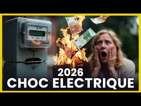 EDF 2026 : +19% sur votre FACTURE ? Vos Factures EDF vont-elles exploser ? Alerte : Fin de l'ARENH
