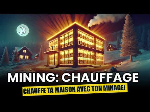 Je Chauffe Ma Maison (et Gagne de la Crypto) avec Mon Minage ! 🔥💰