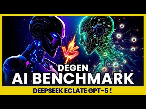 Ces IA TRADENT avec 10K$ en Crypto Réel – Résultats Choc - Degen AI Benchmark