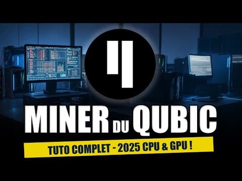 MINER du QUBIC en 2025 | Tuto CPU et GPU [ HiveOS et Linux