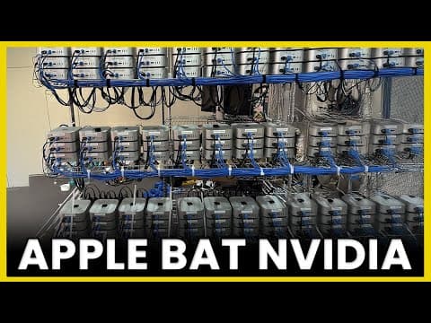 Oubliez NVIDIA : Voici le Cluster Mac le Moins Cher, nvidia en panique !