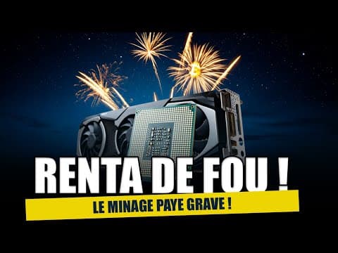 Mining ultra rentable en ce moment ! on se régale !