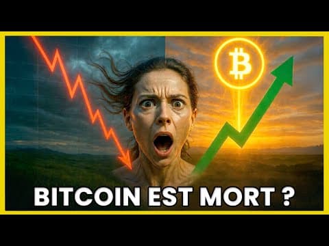 Le Bitcoin est "mort" ?  5 Raisons de garder espoir malgré la chute du Bitcoin
