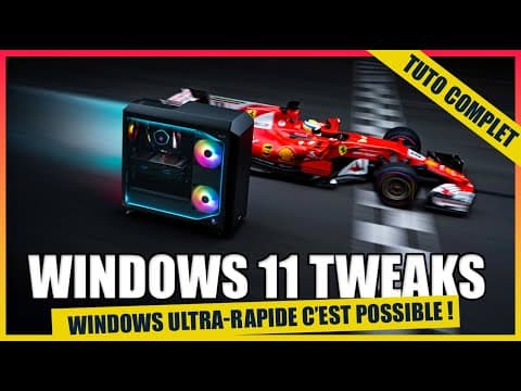 Windows 11 ULTRA RAPIDE : Transformez votre PC avec AtlasOS ! 🚀 (Tuto Complet)