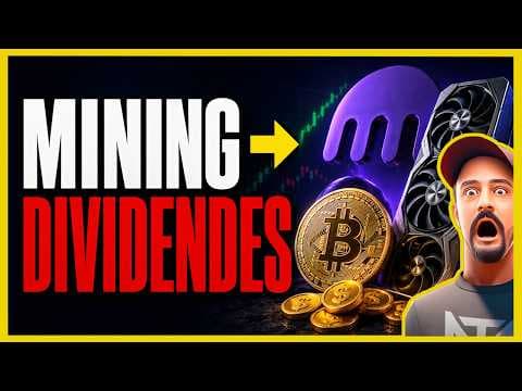 NOUVEAU : transforme ton mining en ACTIONS à DIVIDENDES !
