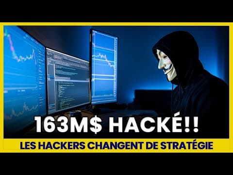 OMG! 163 M$ Hacké au mois d'aout dans la crypto! les hackers changent de stratégie !