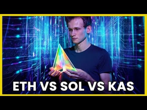 Kaspa & Solana K.O. ? La nouvelle arme secrète d'Ethereum expliquée.