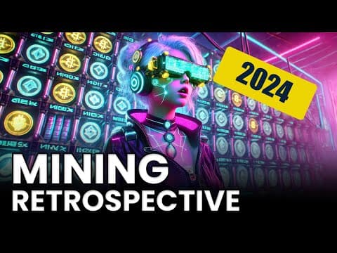 Retrospective mining 2024 : Nouveaux Coins, Tendances - Une année Incroyable !