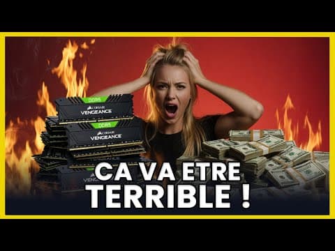Pénurie 2026-2027 : AGGRAVATION ! Les HDD, SSD, DDR, GDDR, RPI5, Ryzen AI sont touchés !