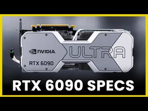 Nvidia RTX 6090: Performances Folles à +40%... test 2026 et avis