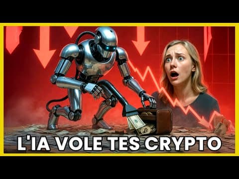 Pourquoi l'IA ASPIRE TOUTE la Liquidité... Et ton BTC souffre en Silence !