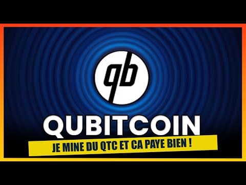 Je MINE du QUBITCOIN et ca paye bien ! tuto minage QTC CPU et GPU. Apprendre à miner des crypto