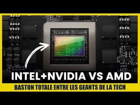 NVIDIA+INTEL vs AMD: baston totale pour le contrôle des PC de demain !
