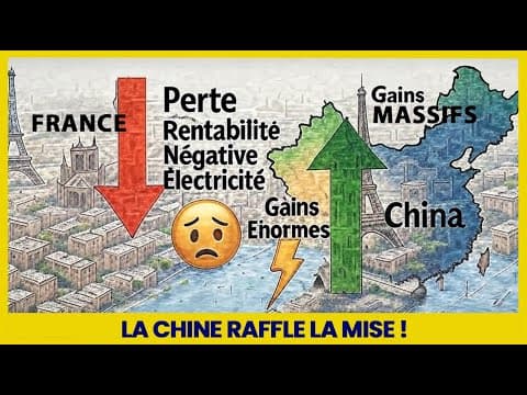 Ce Chinois Gagne des FORTUNES.. Vous Allez HALLUCINER! Électricité en France: Rentabilité NÉGATIVE !