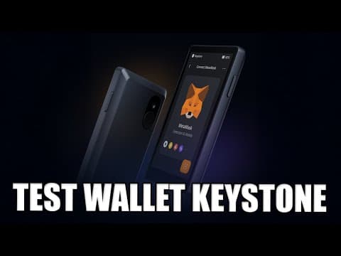 💀 Ton Bitcoin est-il en danger ? Test du Hardware Wallet KeyStone! 🔥