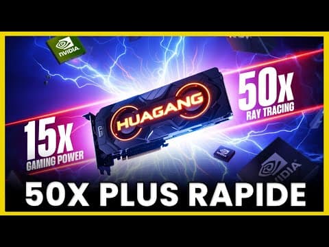 Ce Nouveau GPU Multiplie les FPS par 15 et l'IA x 60 ! La Chine Détrône NVIDIA ?