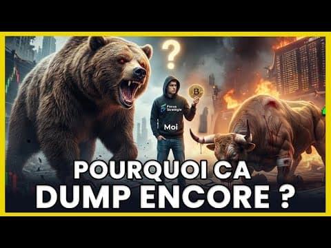 J'ai perdu de l'argent cette nuit... Analyse du crash de Bitcoin de cette nuit
