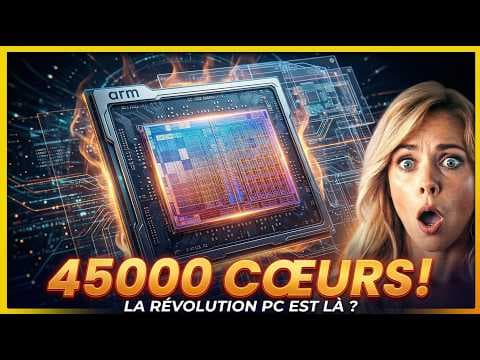 La DINGUERIE : Ce CPU ARM détruit INTEL et AMD (45000 coeurs en rack). ARM AGI CPU Neoverse 3