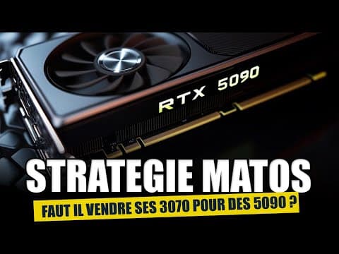 RTX 5070 vs RTX 3070⛏️ Ma Stratégie pour gérer mon matos de mineur de cryptomonnaie.