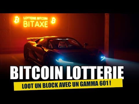 BITCOIN LOTTERIE avec BITAXE GAMMA 601