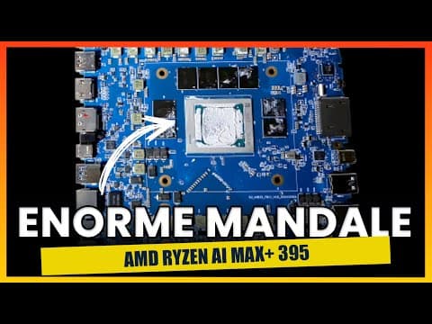 AMD met une ENORME MANDALE a NVIDIA ! avec les AMD Ryzen AI Max+ 395 vs RTX 5090 IA locale Ollama