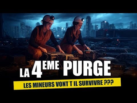 4eme PURGE des MINEURS de CRYPTO: vas tu survivre ???