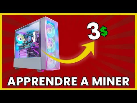 APPRENDRE A MINER en 2026 des CRYPTO - Tuto DEBUTANT - Commencer a miner avec un PC Gamer