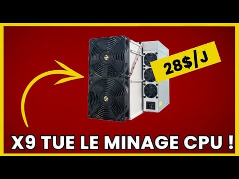 La FIN du MINAGE CPU pour Monero ? RANDOMX V2 ARRIVE ? (XMR)