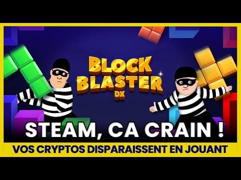 CRYPTO: Encore un hack sur steam !  Vos Cryptos Hackées en Jouant ? Malware Steam dans les jeux !