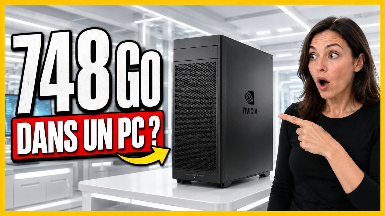 NVIDIA vend un PC avec 748 Go de RAM NVIDIA vend un PC avec 748 Go de RAM