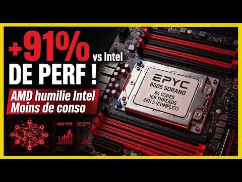 AMD a fait l'IMPOSSIBLE : 84 cœurs dans seulement 225W