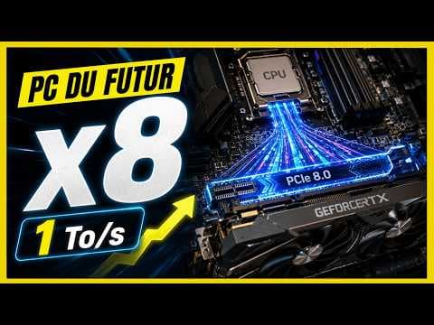 Ton PC va gagner 8x plus de bande passante : le PCIe 8.0 arrive
