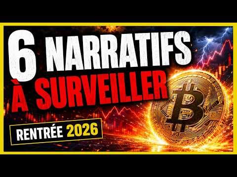 Ces 6 NARRATIFS CRYPTO vont EXPLOSER à la rentrée !