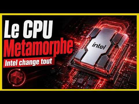 INCROYABLE : ce CPU change de forme tout seul ! la nouvelle DINGUERIE de INTEL