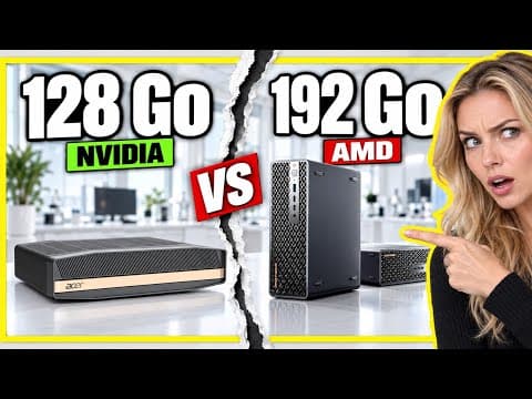 ENORME : Le Ryzen AI 495+ ECRASE le Nvidia RTX spark ?