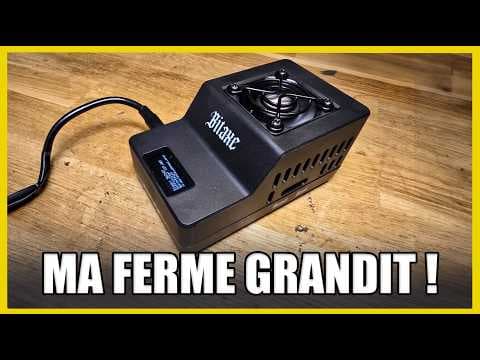 J’ajoute 5 Bitaxe à ma ferme Bitcoin : je t'apprend a configurer et a miner du bitcoin chez toi